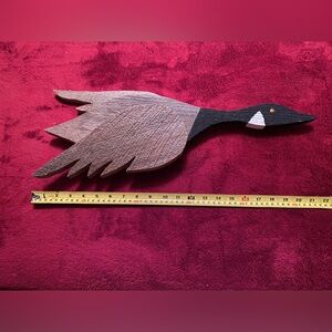 Vintage Canada Goose Barn Board Wall Art